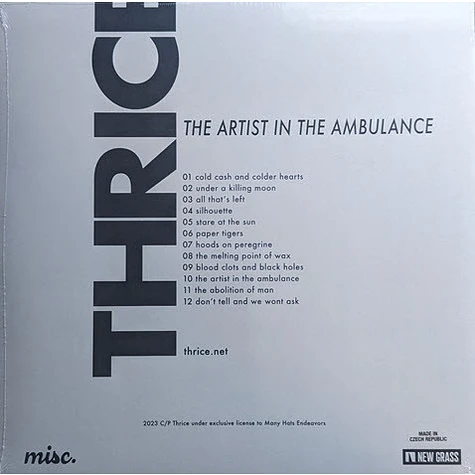 Thrice - The Artist In The Ambulance (Revisited)