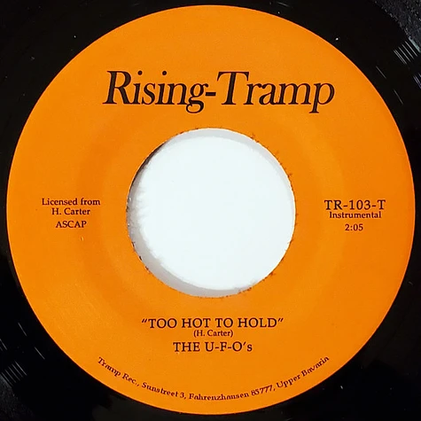 Tee 'N' Cee And The L.T.D.'s / The U-F-O's - Tighten Up With Soul / Too Hot To Hold