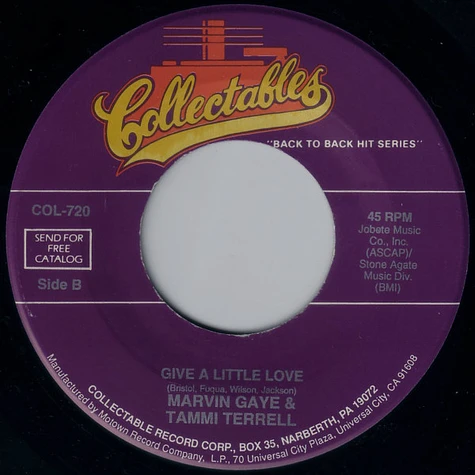 Marvin Gaye & Tammi Terrell - Two Can Have A Party / Give A Little Love