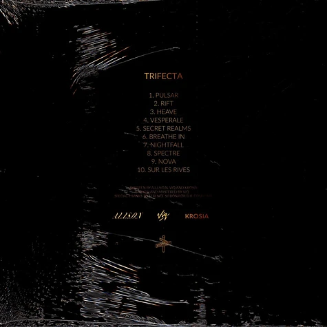 A.L.I.S.O.N, Viq, Krosia - Trifecta Gold / Black Split Vinyl Edition