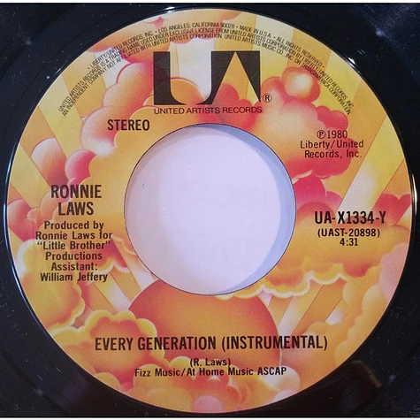 Ronnie Laws - Every Generation