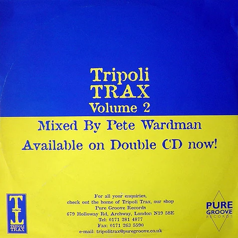 D & T / Junior Camp - Tripoli Trax Volume Two (Disc 2)