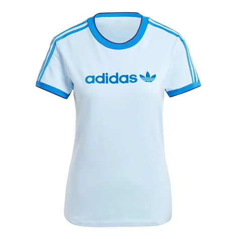 adidas - Graphic Badge Slim 3-Stripe Tee