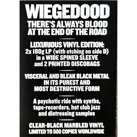 Wiegedood - There's Always Blood At The End Of The Road