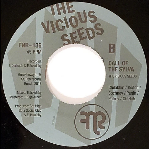 The Vicious Seeds - Nude & Dangerous / Call Of The Sylva