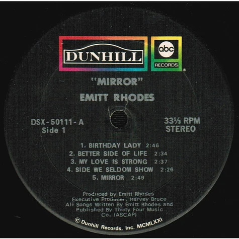 Emitt Rhodes - Mirror