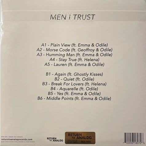 Men I Trust - Men I Trust