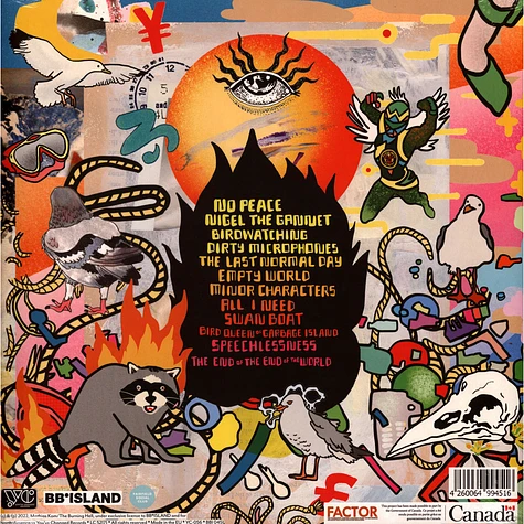 The Burning Hell - Garbage Island Eco Vinyl Edition