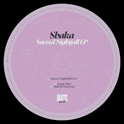 Shaka - Sacred Nightfall EP