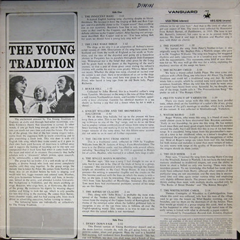 The Young Tradition - The Young Tradition