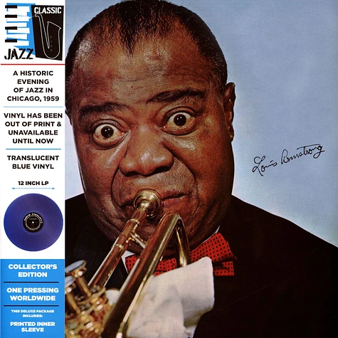 Louis Armstrong - The Definitive Album By Louis Armstrong Blue Vinyl Edition