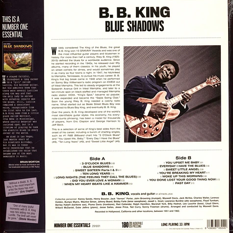 B.B. King - Blue Shadows