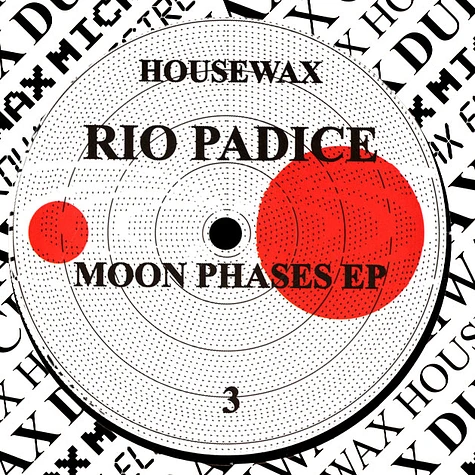 Rio Padice - Moon Phases EP Black Vinyl Edition