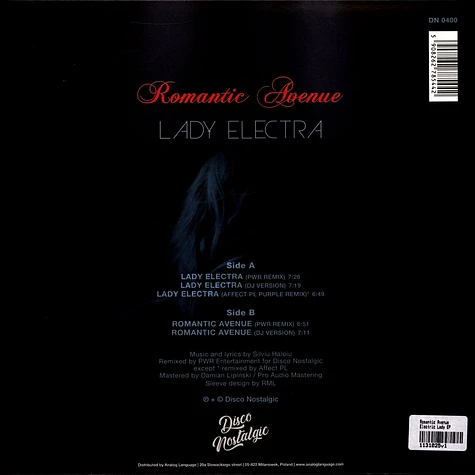 Romantic Avenue - Electric Lady EP