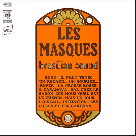 Les Masques Accompagnés Par Le Trio Camara - Brasilian Sound