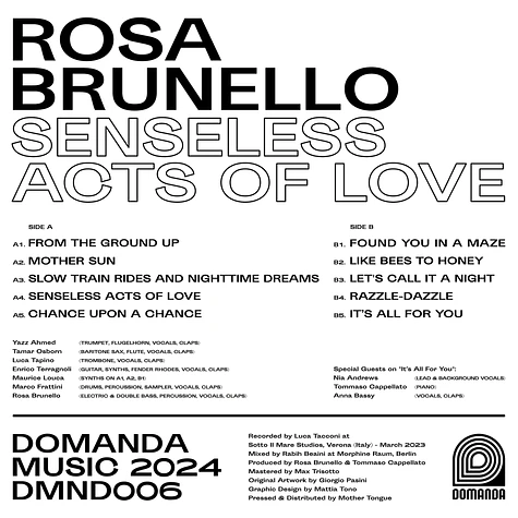 Rosa Brunello - Senseless Act Of Love