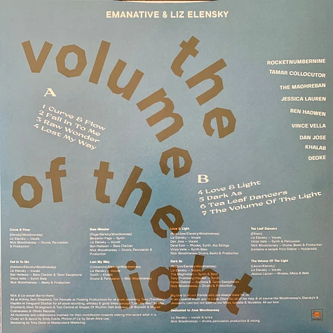 Emanative & Liz Elensky - The Volume Of The Light
