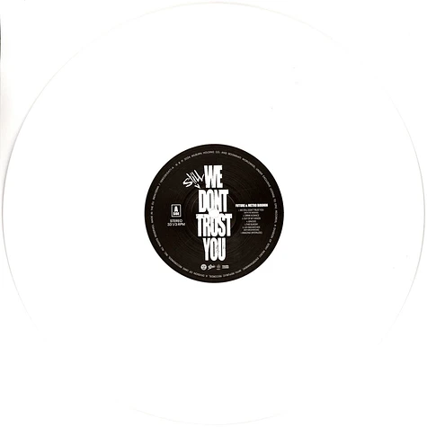 Future & Metro Boomin - We Still Don't Trust You Alternate Cover Opaque White Vinyl Edition