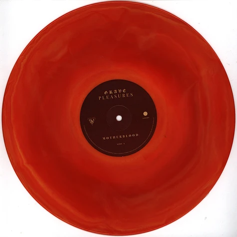 Grave Pleasures - Motherblood Red Yellow Marbled Vinyl Edition