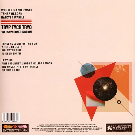 Tryp Tych Tryo - Warsaw Conjunction Black Vinyl Edition