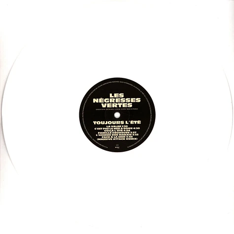 Les Negresses Vertes - Toujours L'été (Best Of) White Vinyl Edition