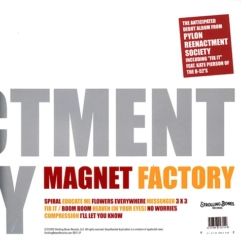 Pylon Reenactment Society - Magnet Factory