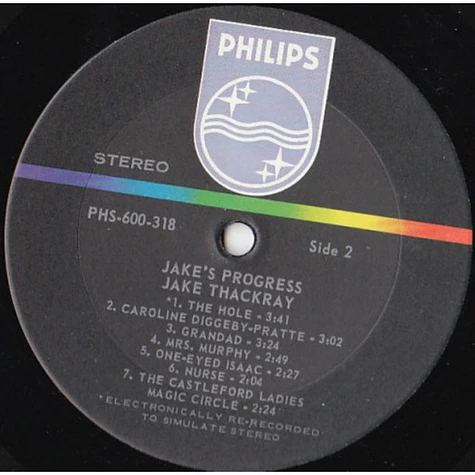 Jake Thackray - Jake's Progress