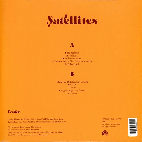 Satellites - Satellites Transparent Champagne Colored Vinyl Edition