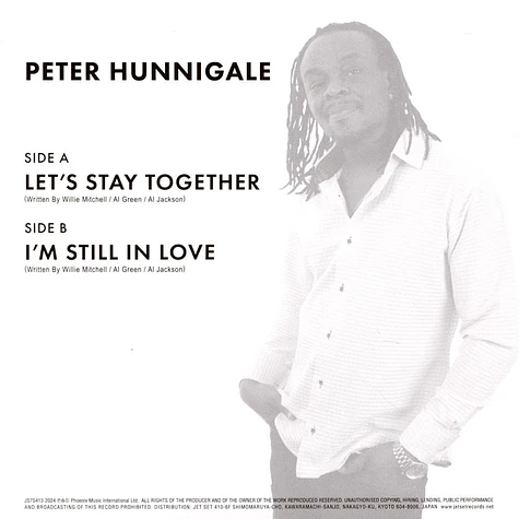 Peter Hunnigale - Lets Stay Together / Im Still In Love