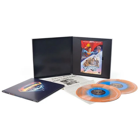 John Williams - OST Superman: The Movie Swirl Vinyl W/ Graphic Novel Box Set Edition