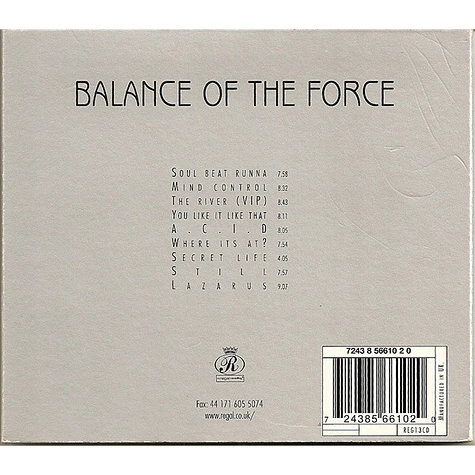 Boymerang - Balance Of The Force