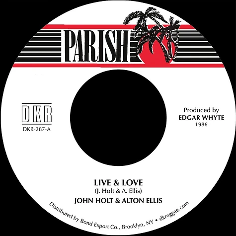 John Holt & Alton Ellis - Live & Love