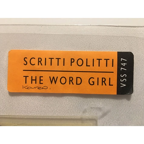 Scritti Politti With Ranking Ann - The Word Girl