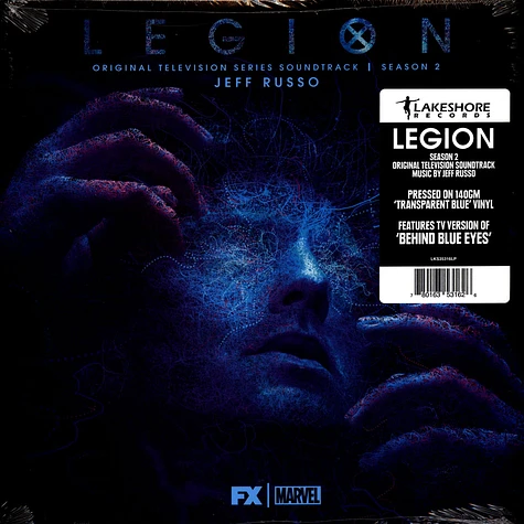 Jeff Russo - OST Legion: Season 2 Transparent Blue Vinyl Edition