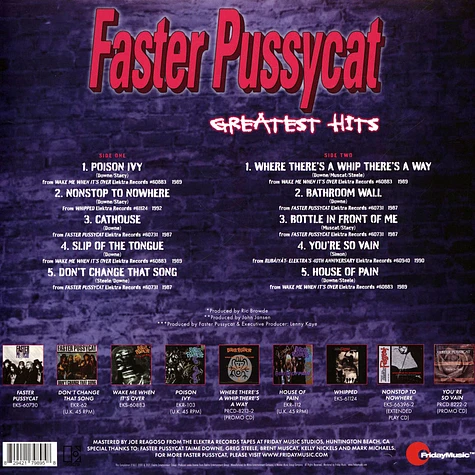 Faster Pussycat - Greatest Hits Purple Vinyl Edition