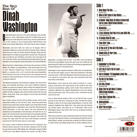 Dinah Washington - The Very Best Of