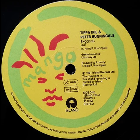 Tippa Irie & Peter Hunnigale - Shocking Out