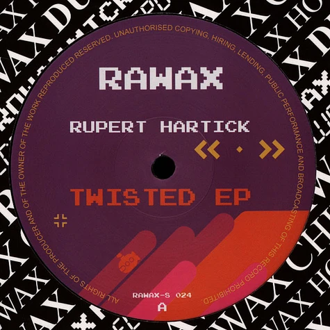 Rupert Hartick - Twisted EP