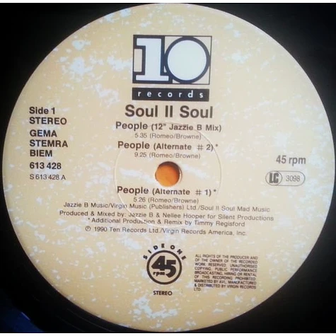 Soul II Soul - People