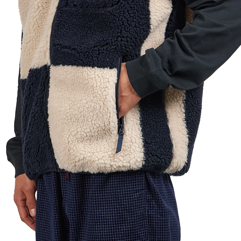 Gramicci - Checkered Sherpa Vest