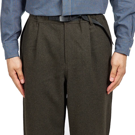 Gramicci - Wool Relaxed Pleated Trouser