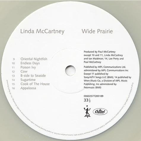 Linda McCartney - Wide Prairie