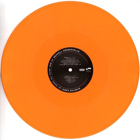 Meshell Ndegeocello - No More Water: The Gospel Of James Baldwin Indie Exclusive Opaque Tangerine Vinyl Edition