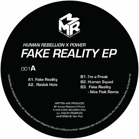 Human Rebellion / Power - Fake Reality EP