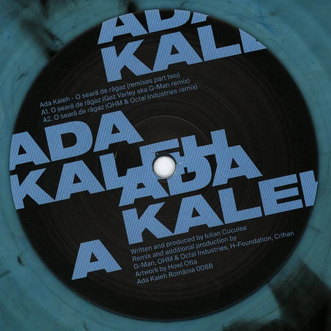 Ada Kaleh - O Seara De Ragaz Ep Part Two Colored Vinyl Edition