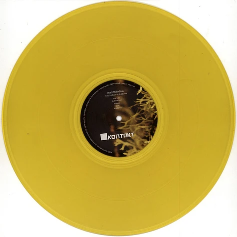 Matt Thibideau - Subduction & Shadows Clear Yellow Vinyl Edition