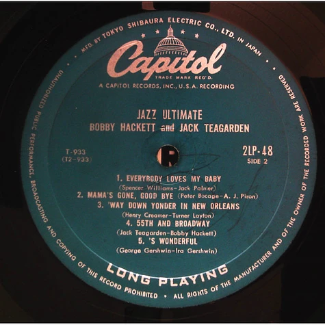 Bobby Hackett & Jack Teagarden - Jazz Ultimate