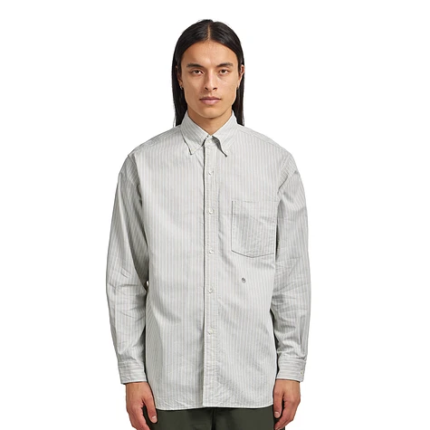 nanamica - Button Down Stripe Wind Shirt