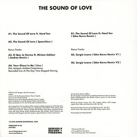 Kito Jempere & Hard Ton - The Sound Of Love EP