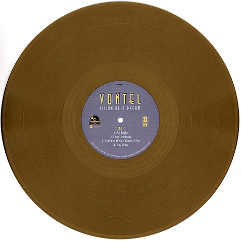 Vontel - Vision Of A Dream Golden Vinyl Edition